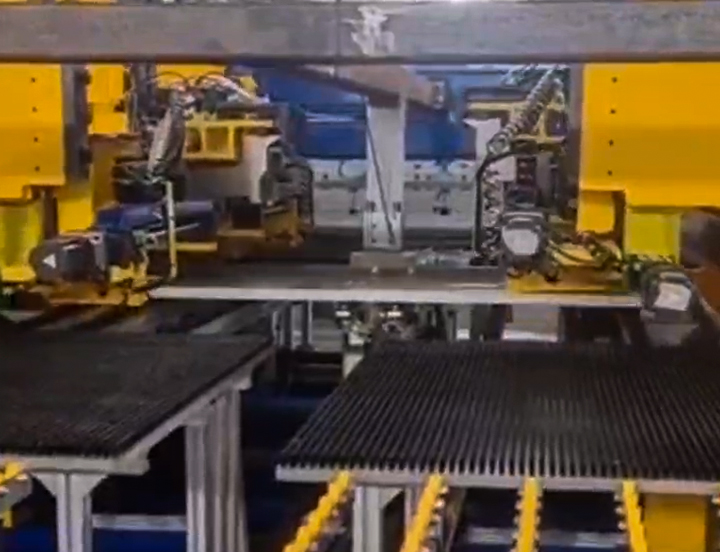 Bending center production line video